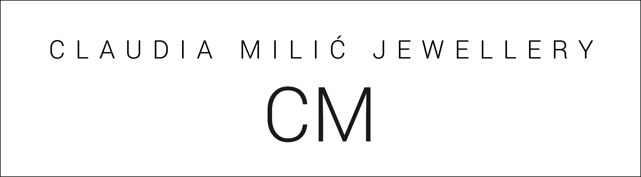 Logo Claudia Milic Jewellery